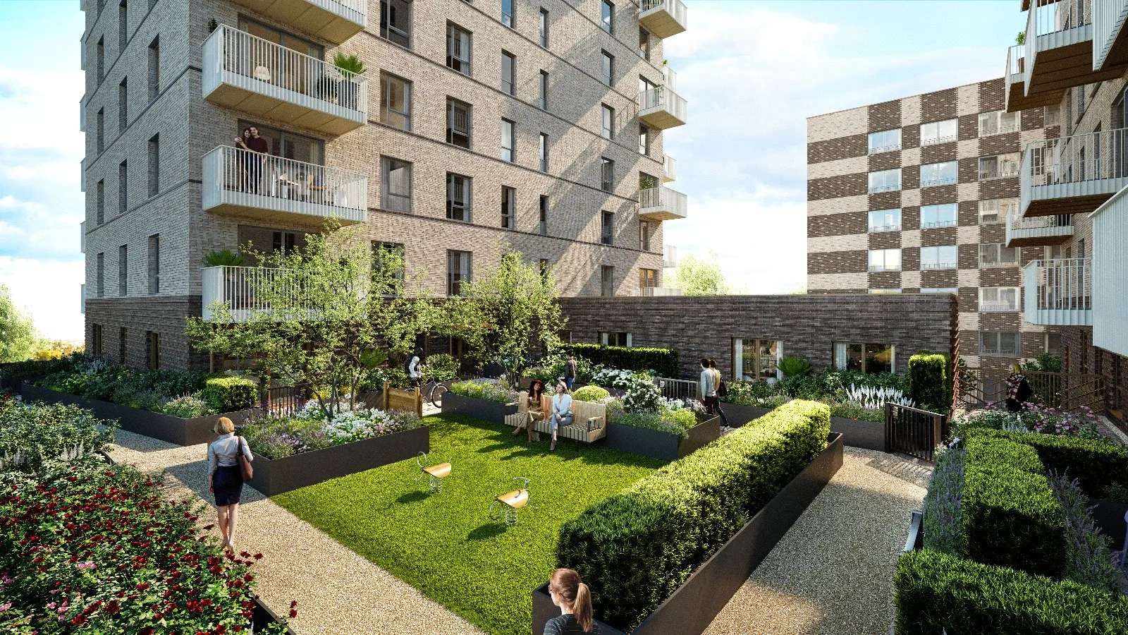 Flat Barratt Way in Greater London