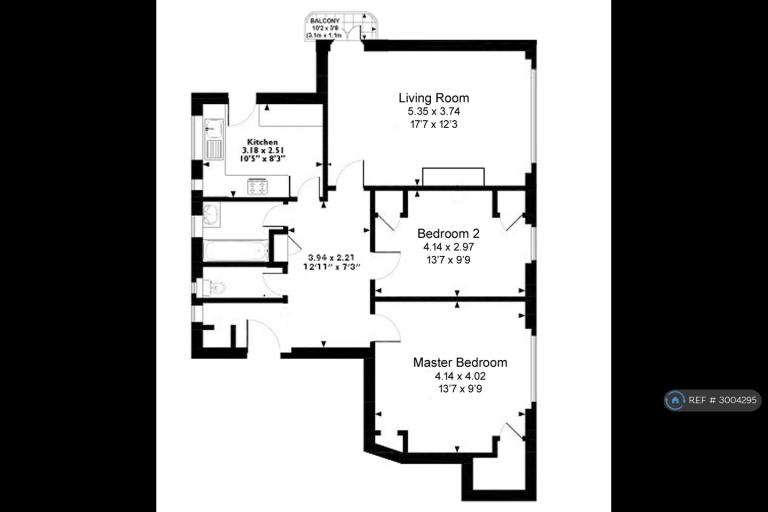 Flat Courtlands in Greater London