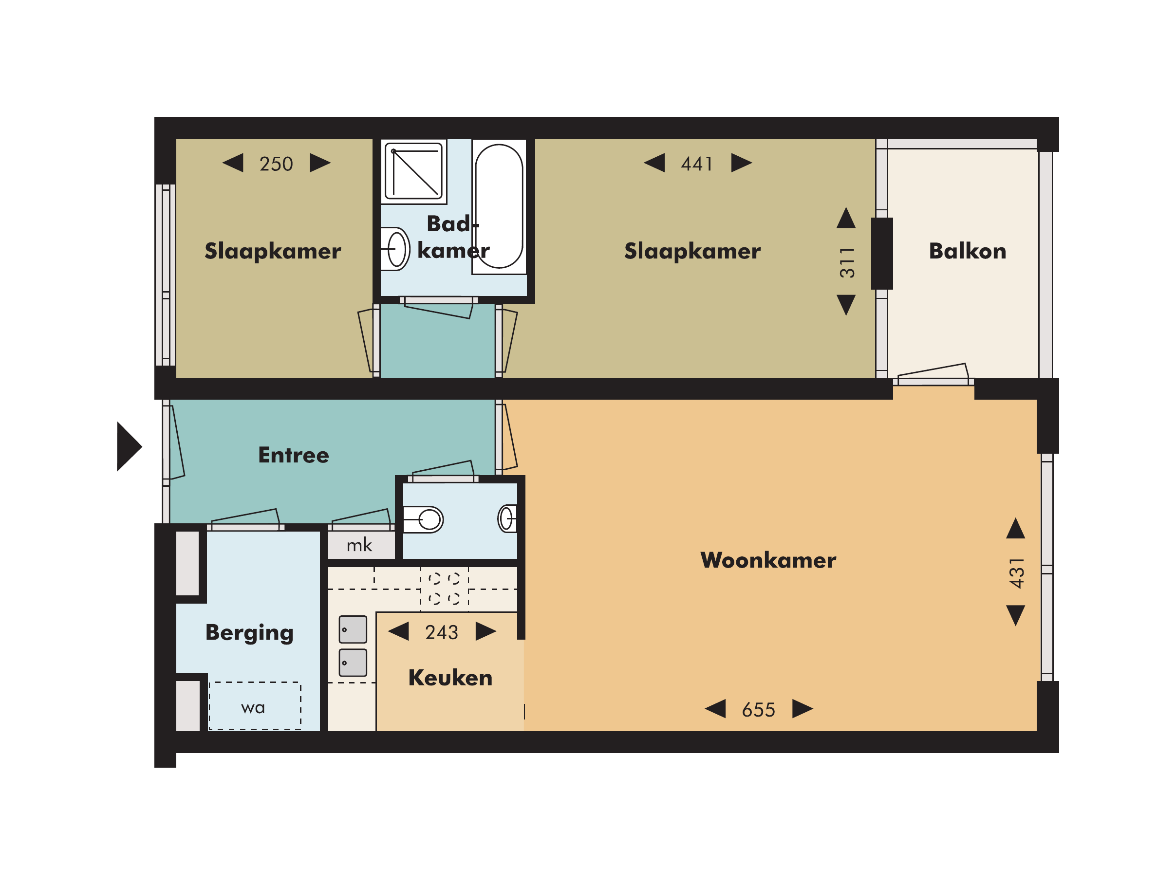 Appartement Schouwburgring 465 in Tilburg