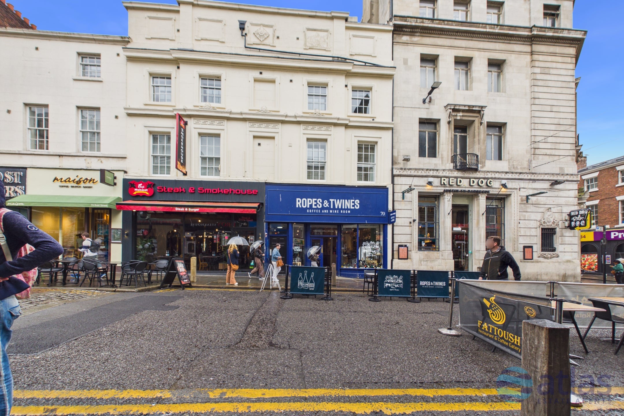 Flat Bold Street in Liverpool