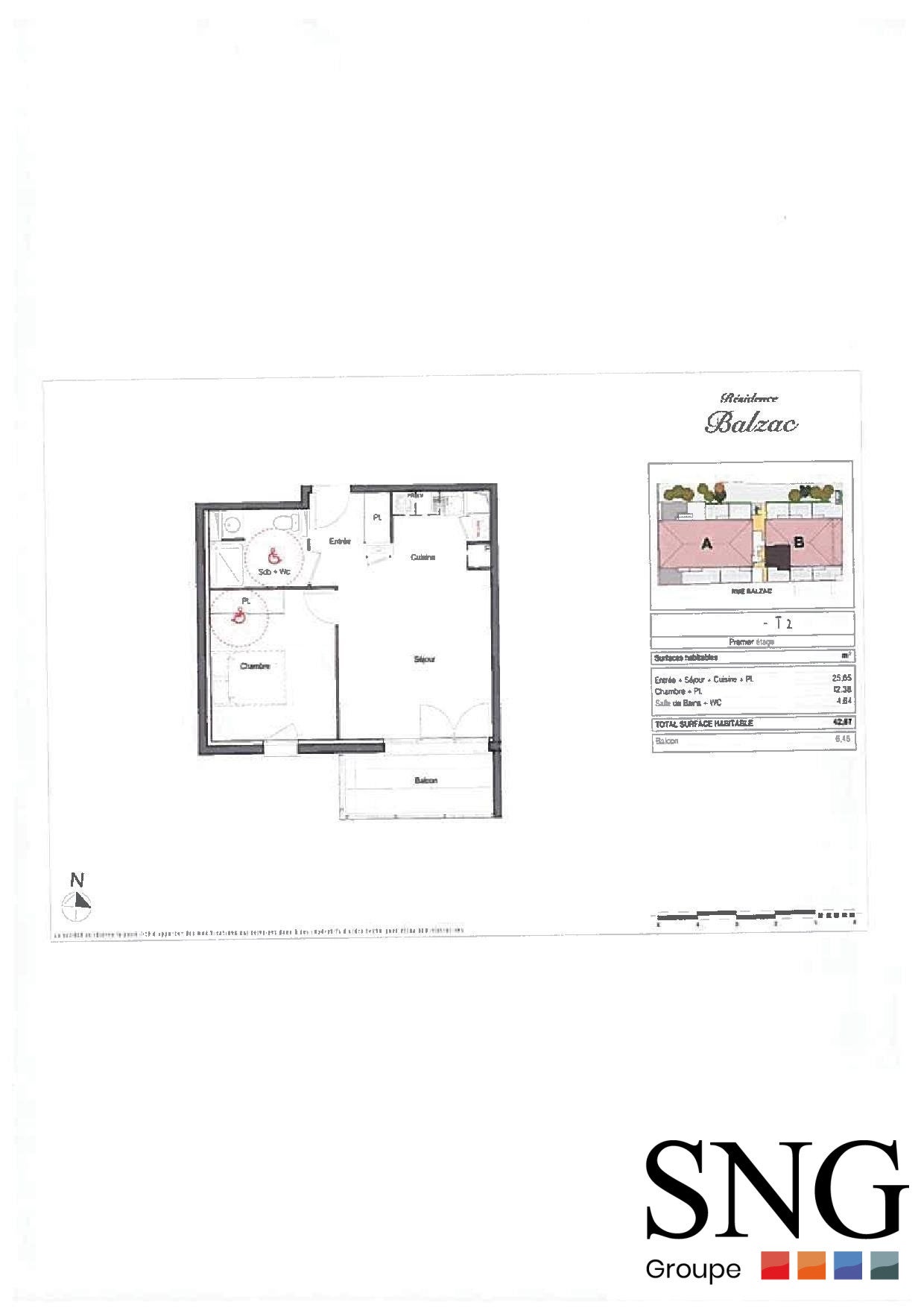 Appartement Rue Balzac à Carpentras