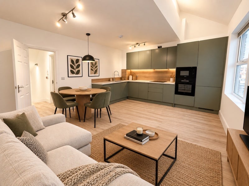 Flat Percy Road in Greater London