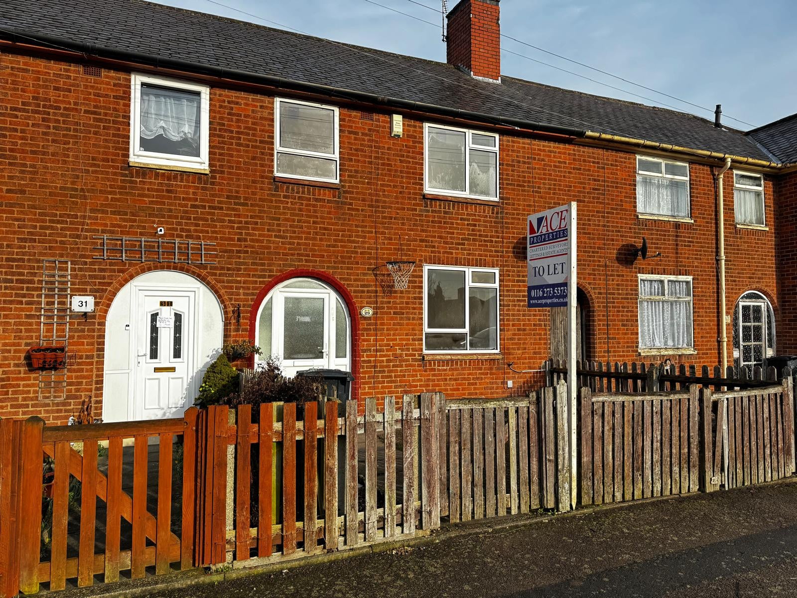House Bale Road in Leicester