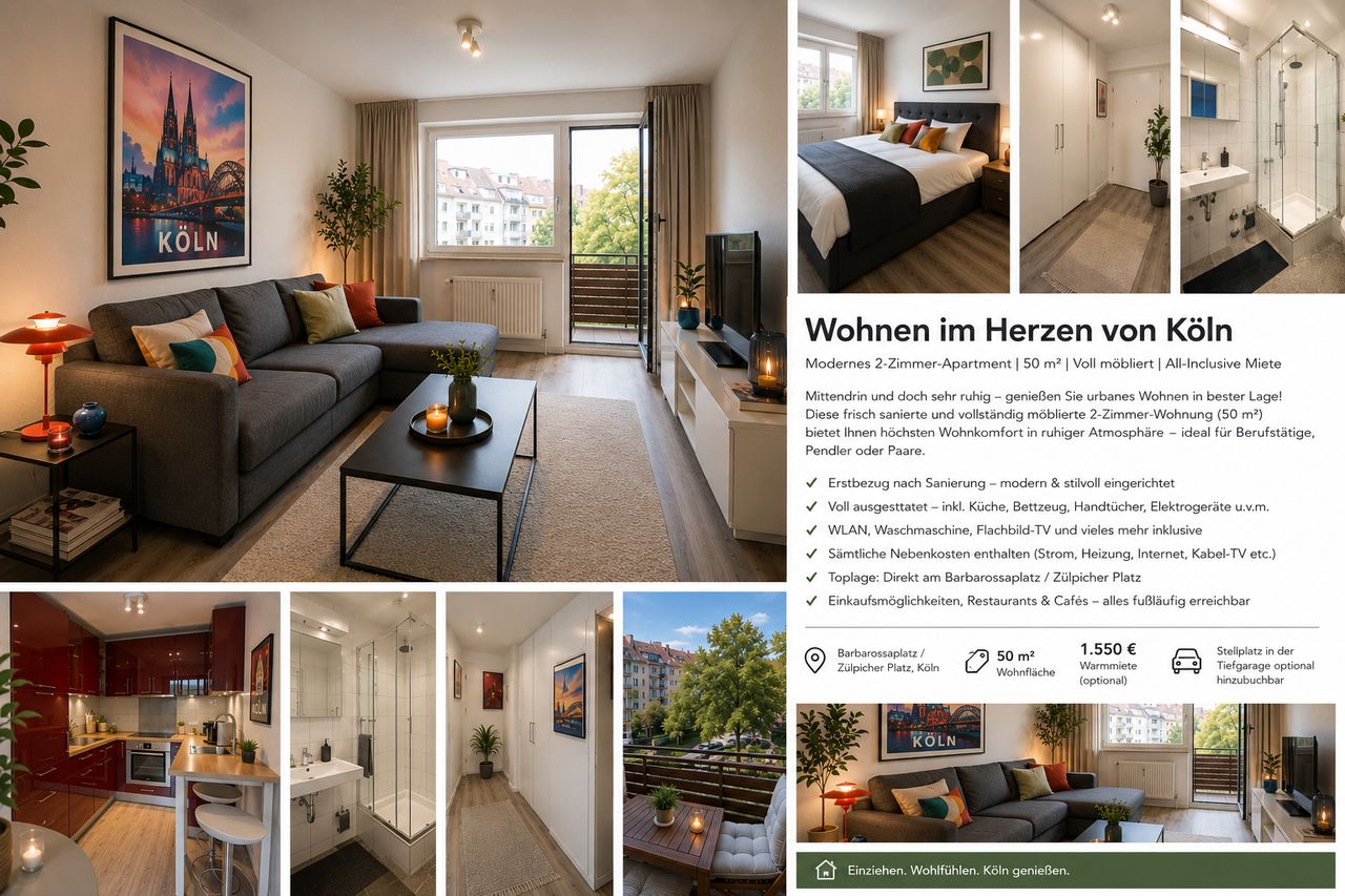 Wohnung Luxemburger Straße in Köln