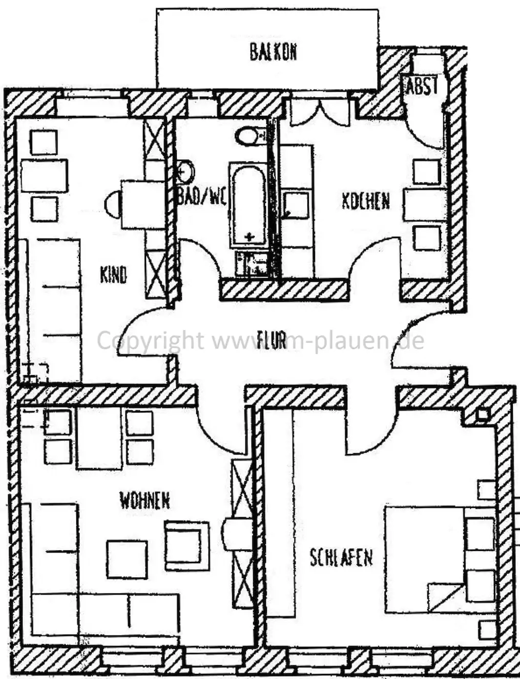 Wohnung Straßberger Straße in Plauen