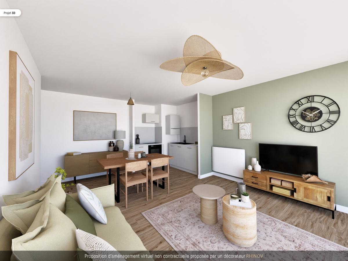 Appartement Rue Louis-Denis Mallet à Bègles