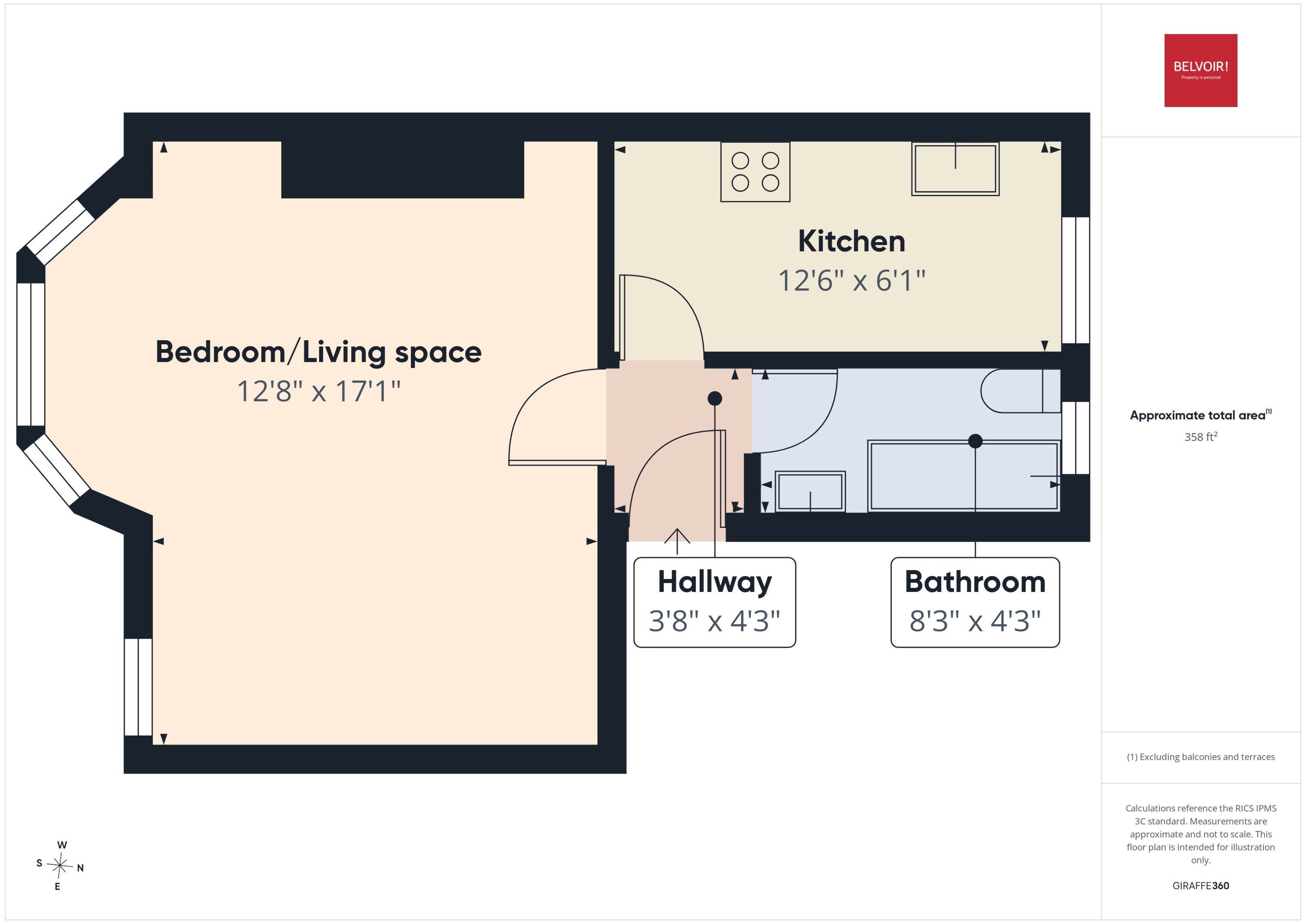 Flat Cheltenham Mount in Harrogate