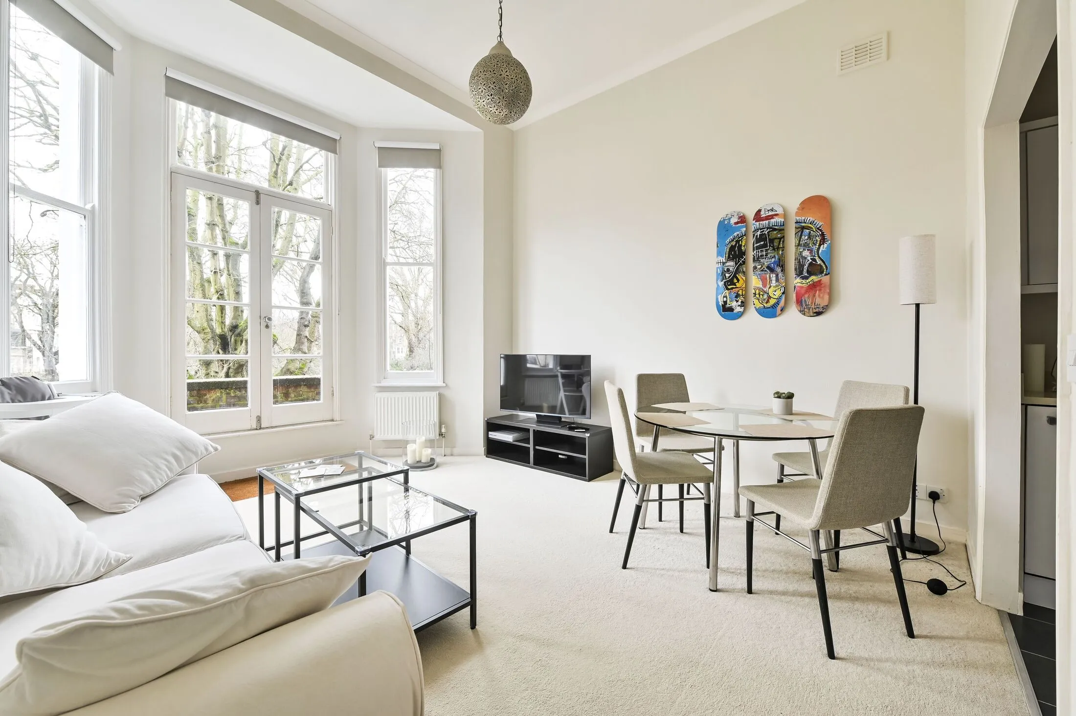 Flat Philbeach Gardens in Greater London