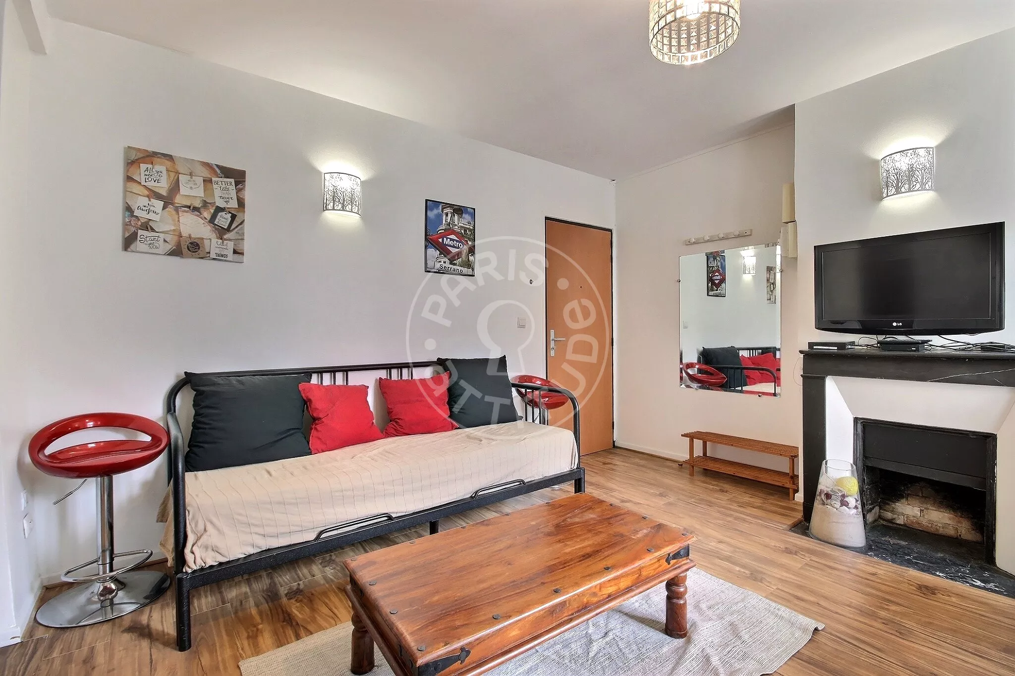 Flat Rue Saint-Maur in Paris