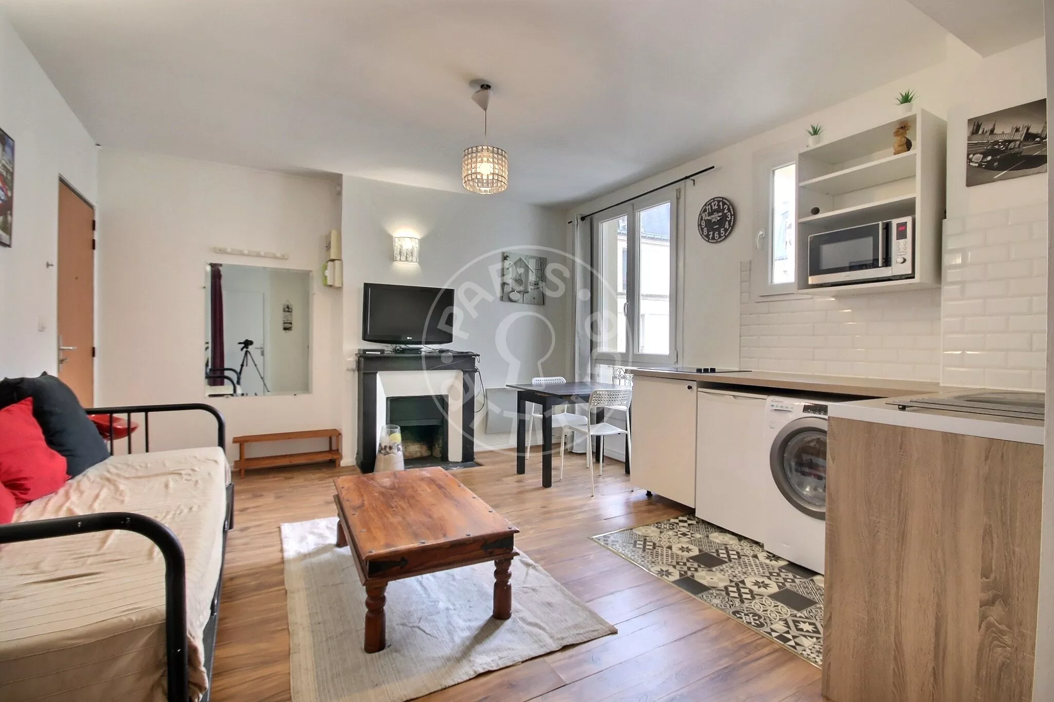 Flat Rue Saint-Maur in Paris