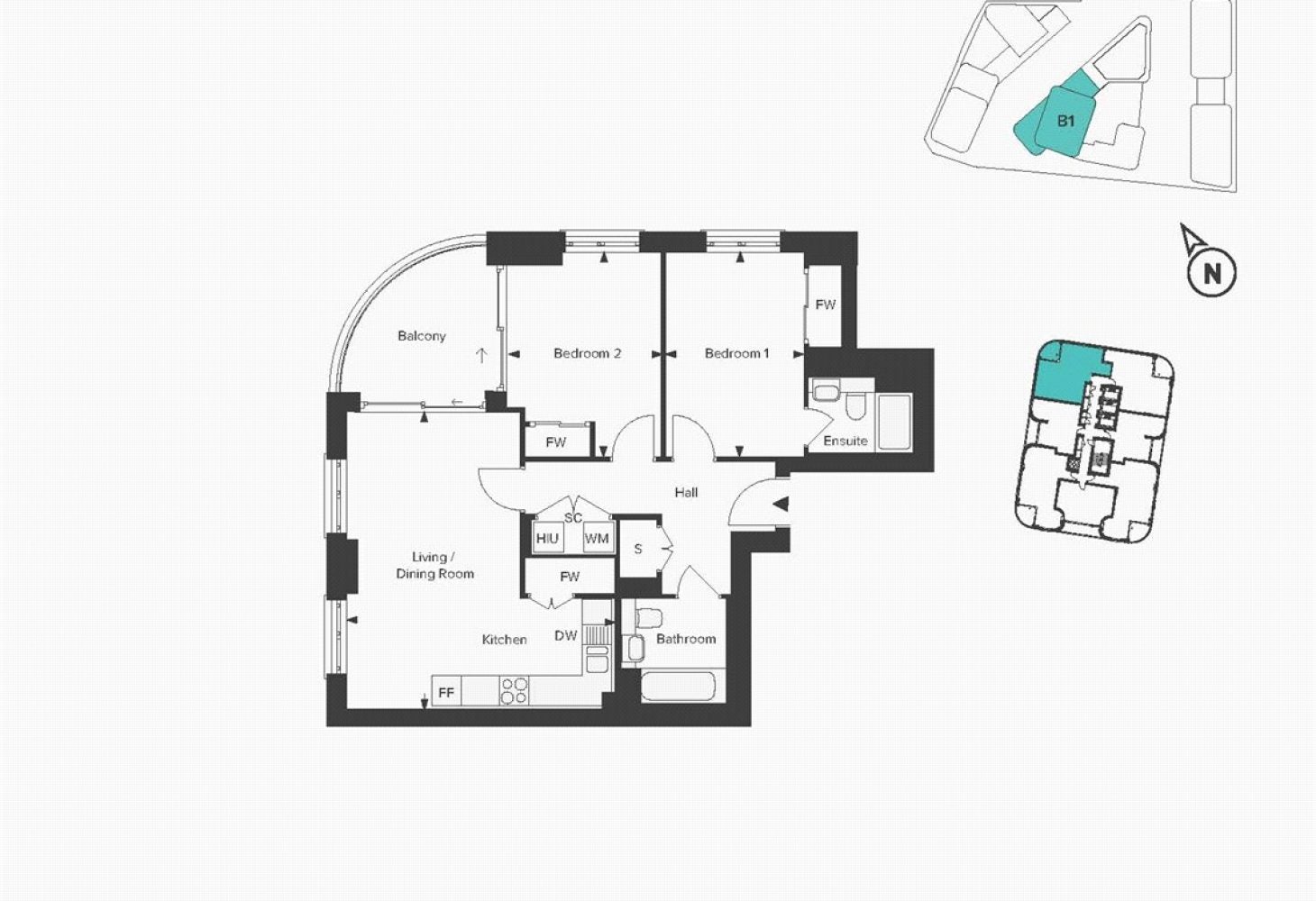 Flat Bollo Lane in London