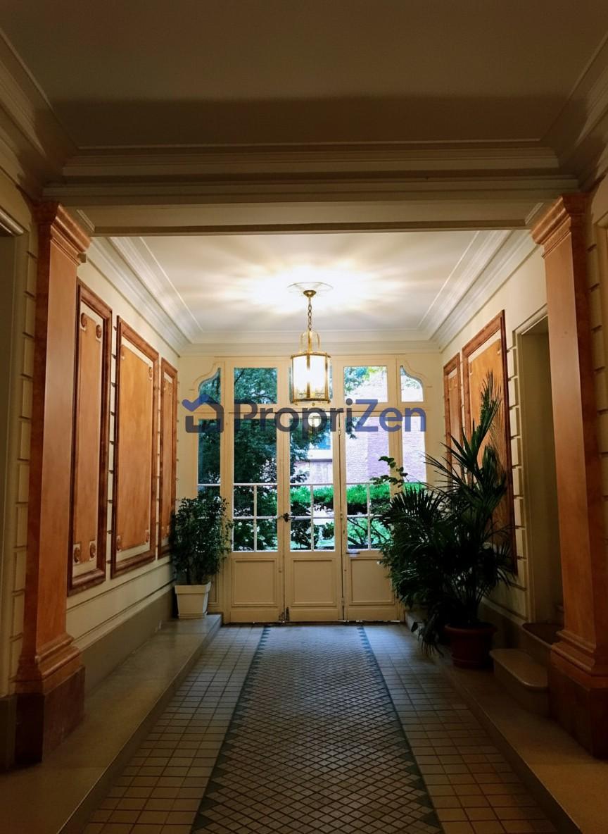 Chambre Avenue de la Bourdonnais à Paris