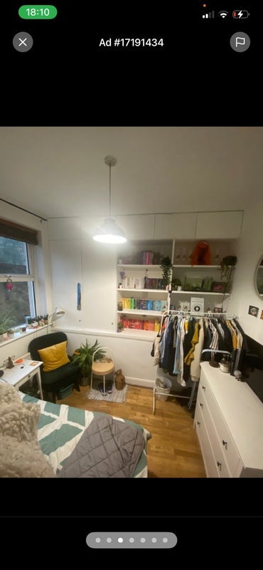 Room Polworth Road in Greater London