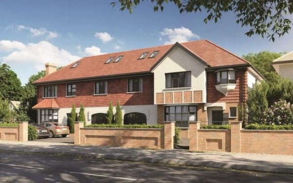 Flat Green Street in Borough of Spelthorne