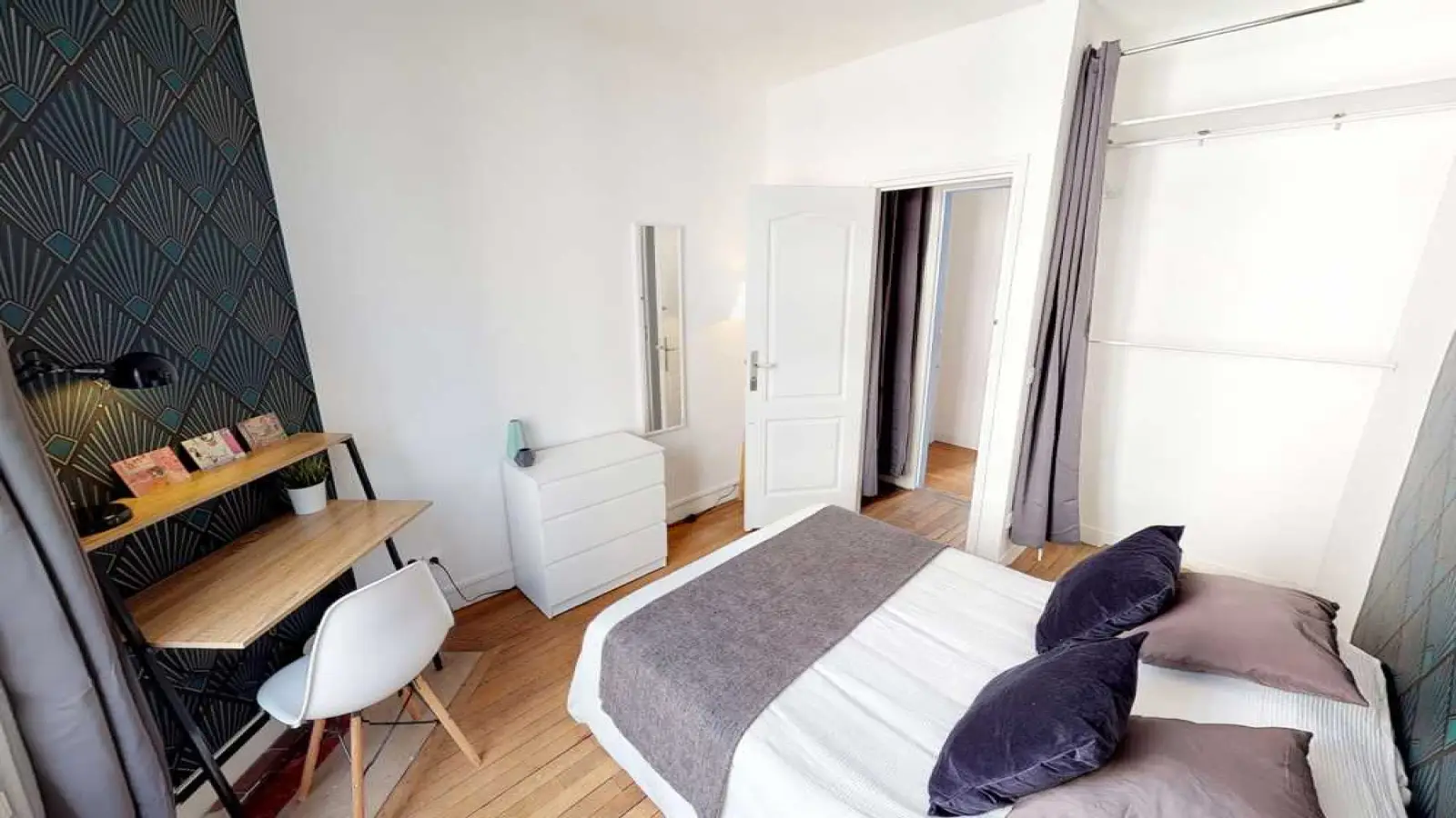 Chambre Rue Sébastopol à Courbevoie