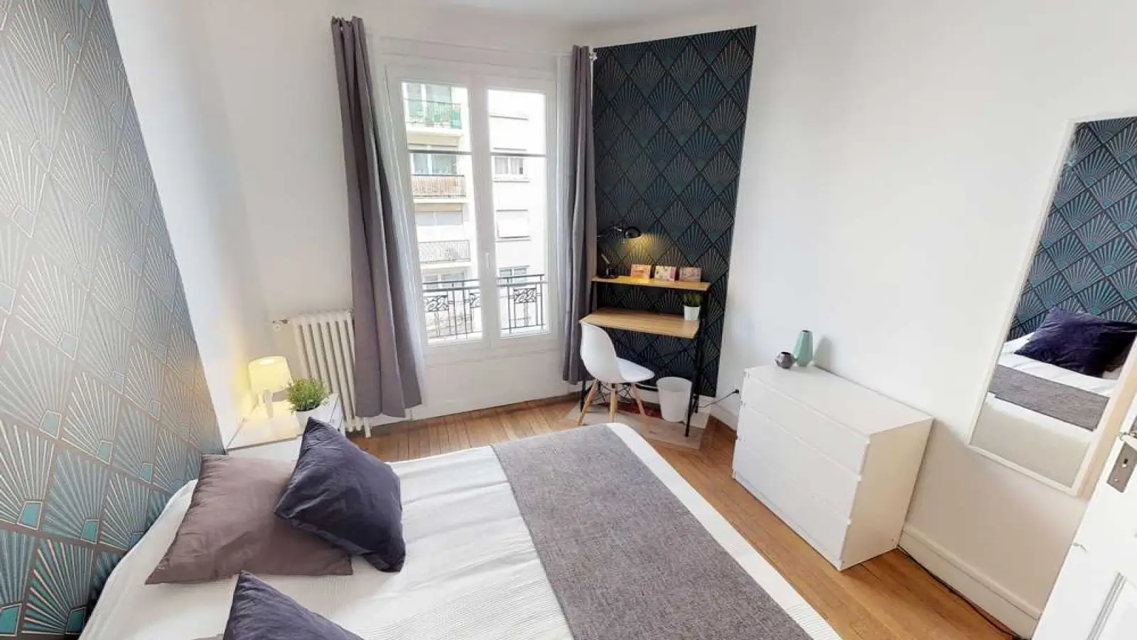 Chambre Rue Sébastopol à Courbevoie