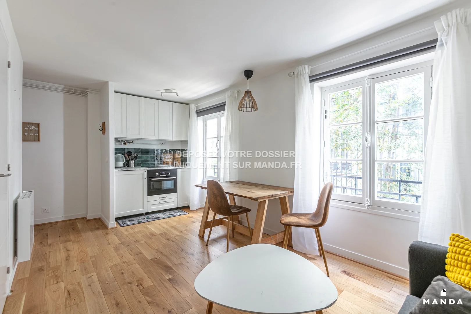 Flat Boulevard Gouvion-Saint-Cyr in Paris
