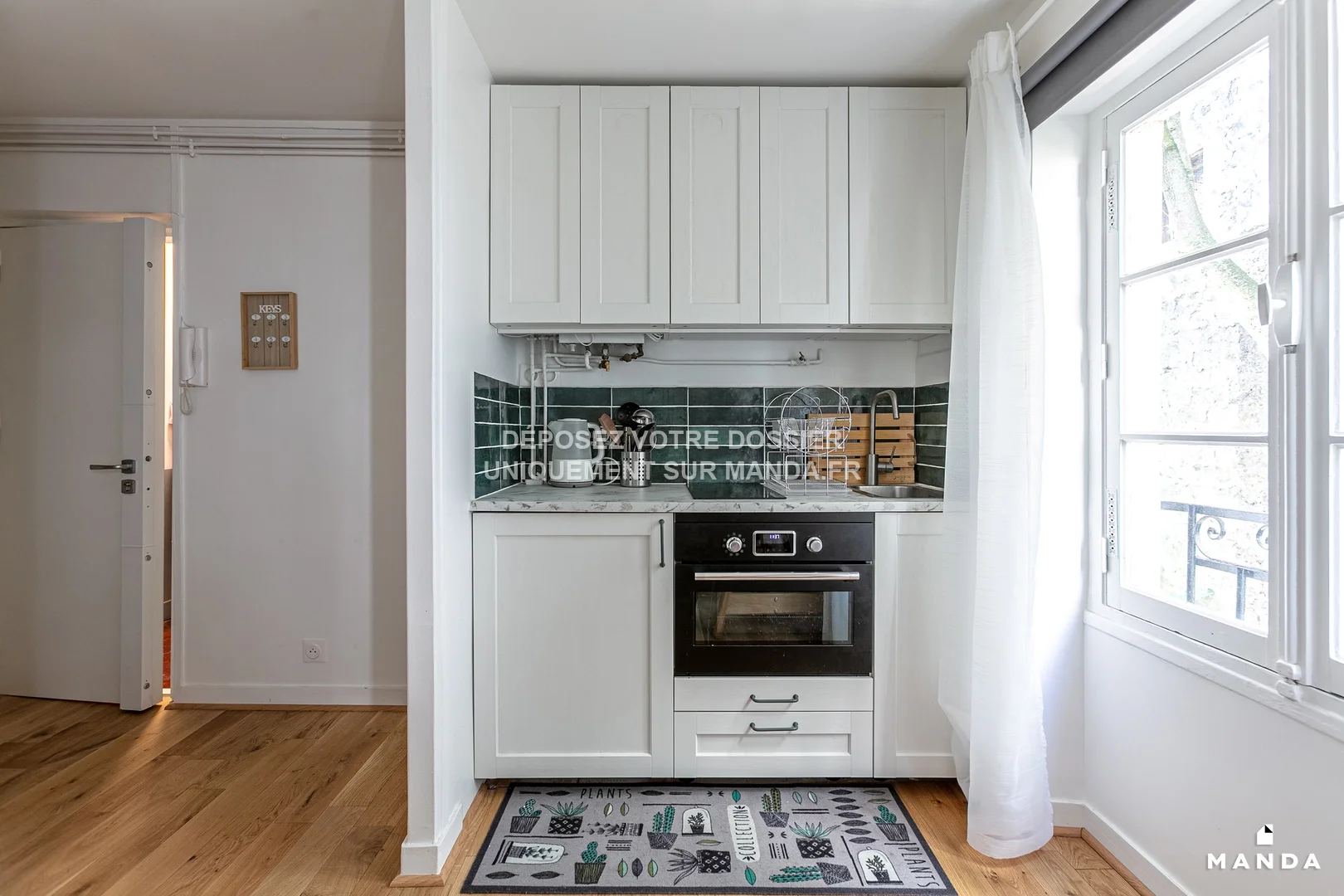 Flat Boulevard Gouvion-Saint-Cyr in Paris