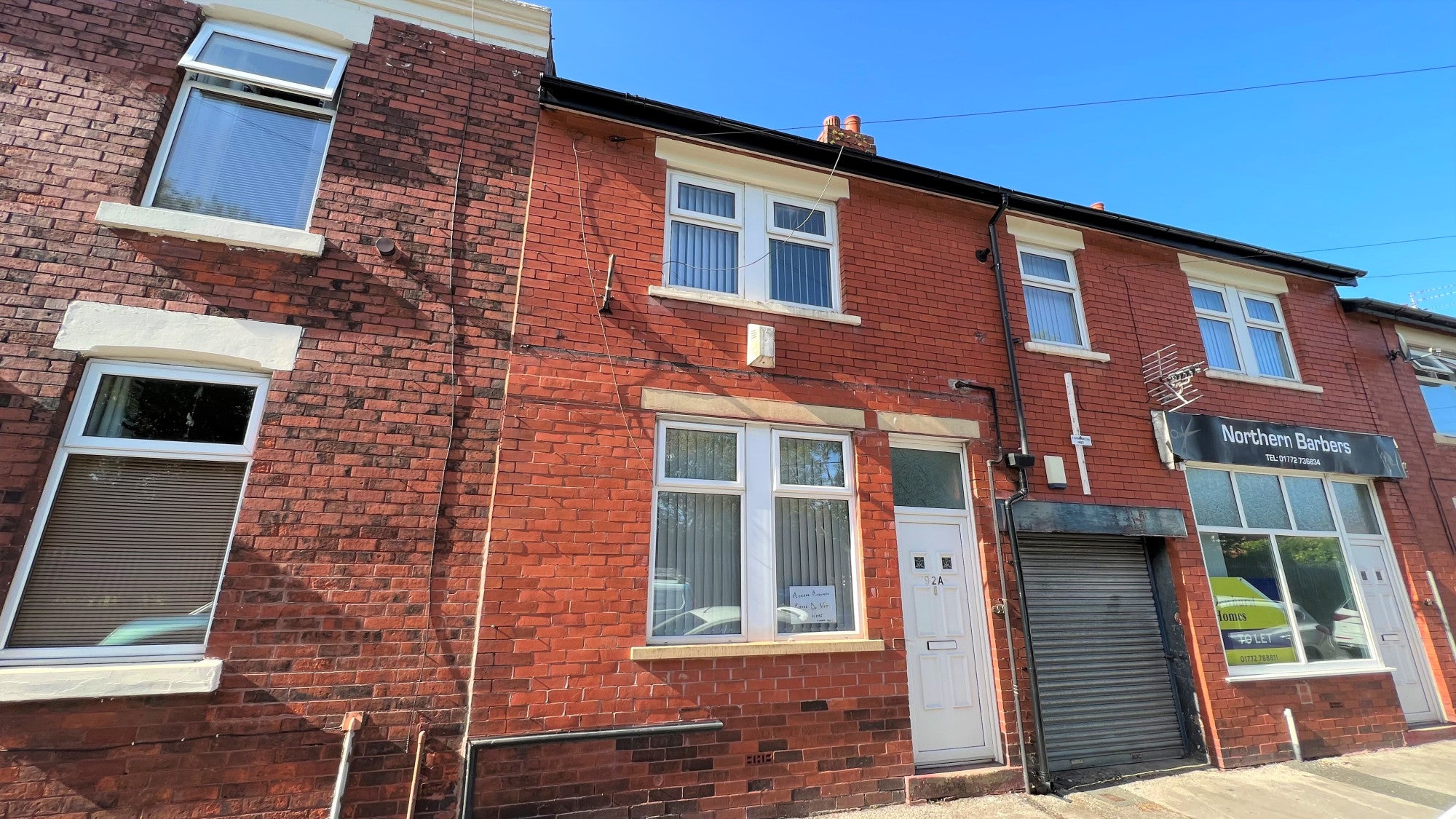 Flat Roebuck Street in Preston