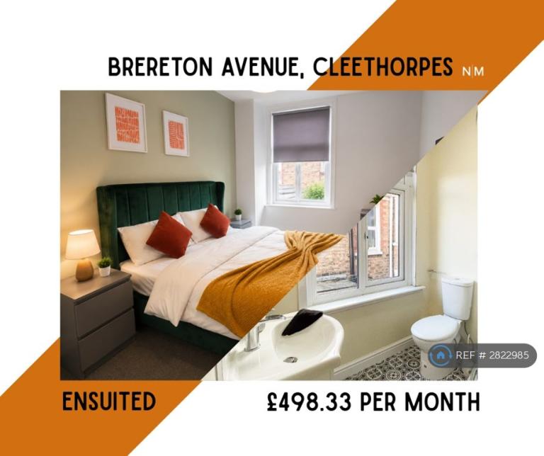 Room Brereton Avenue in Cleethorpes