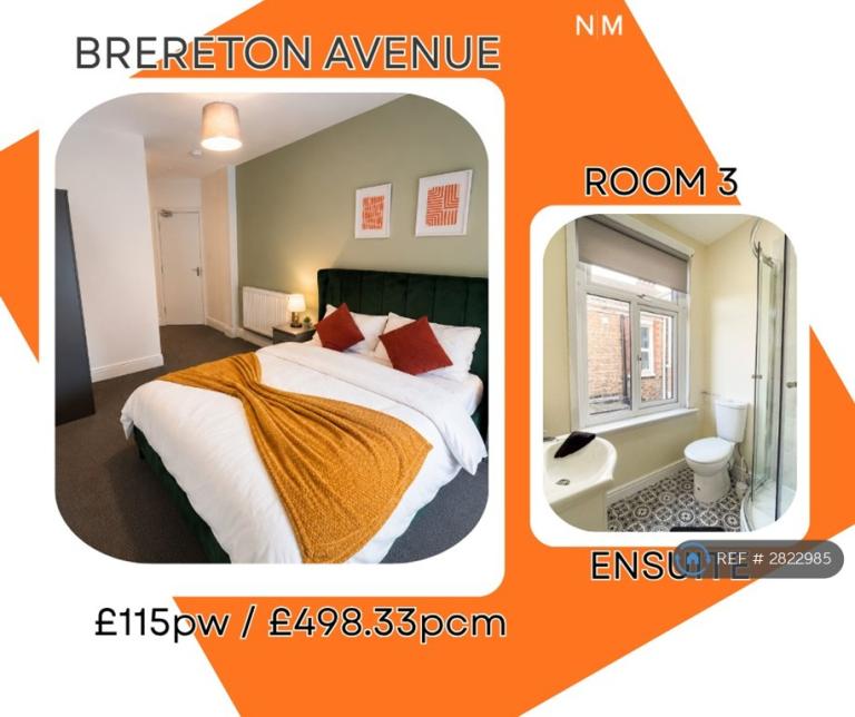 Room Brereton Avenue in Cleethorpes