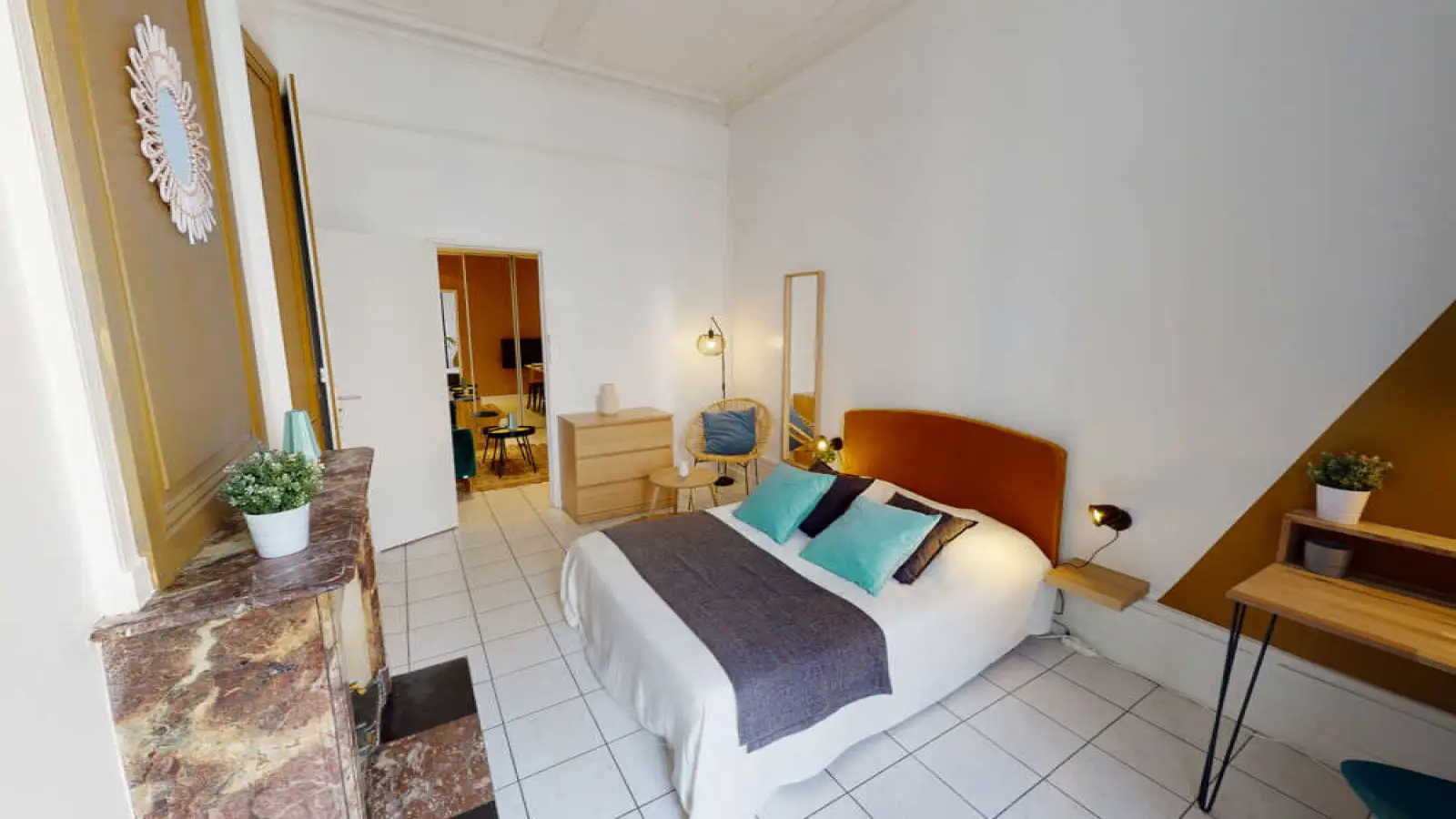 Room Rue de Marseille in Lyon