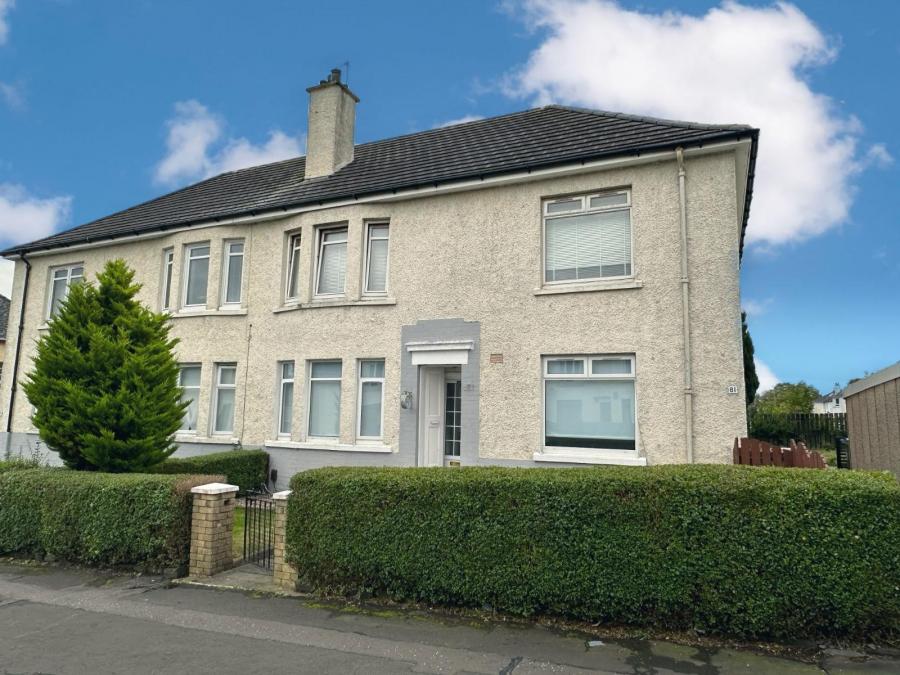 Flat Cloberhill Road in Glasgow