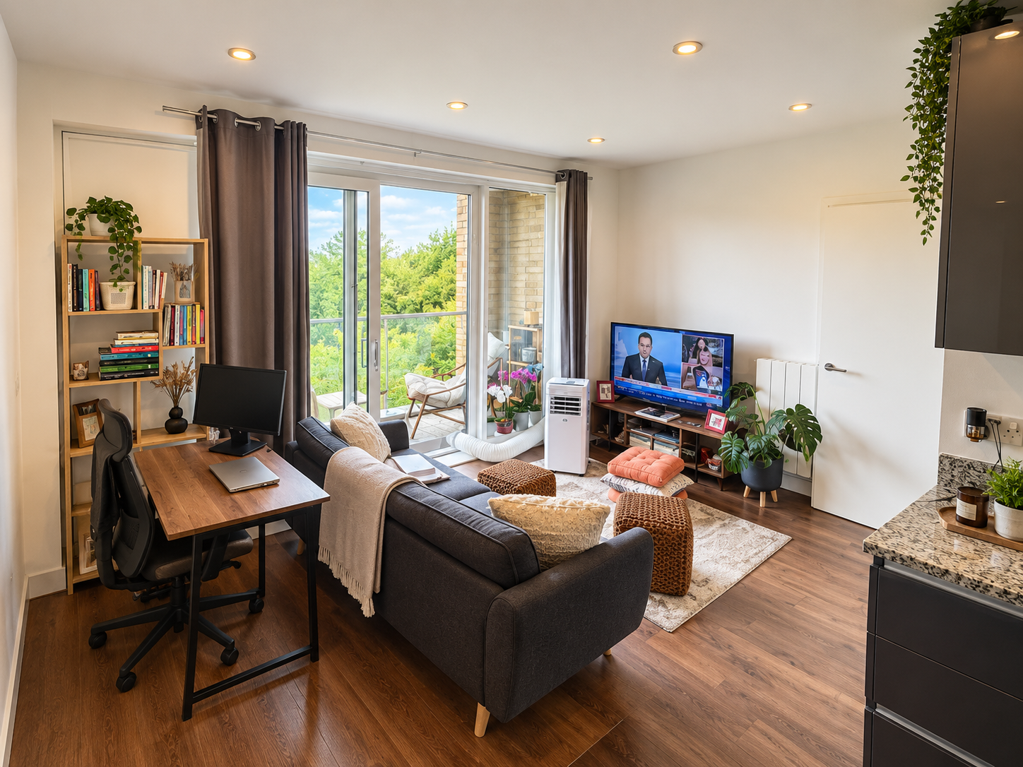 Flat Dowding Drive in Greater London