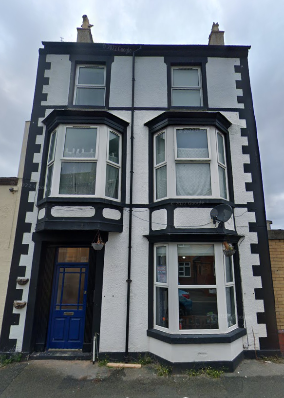 Flat Crescent Road in Rhyl
