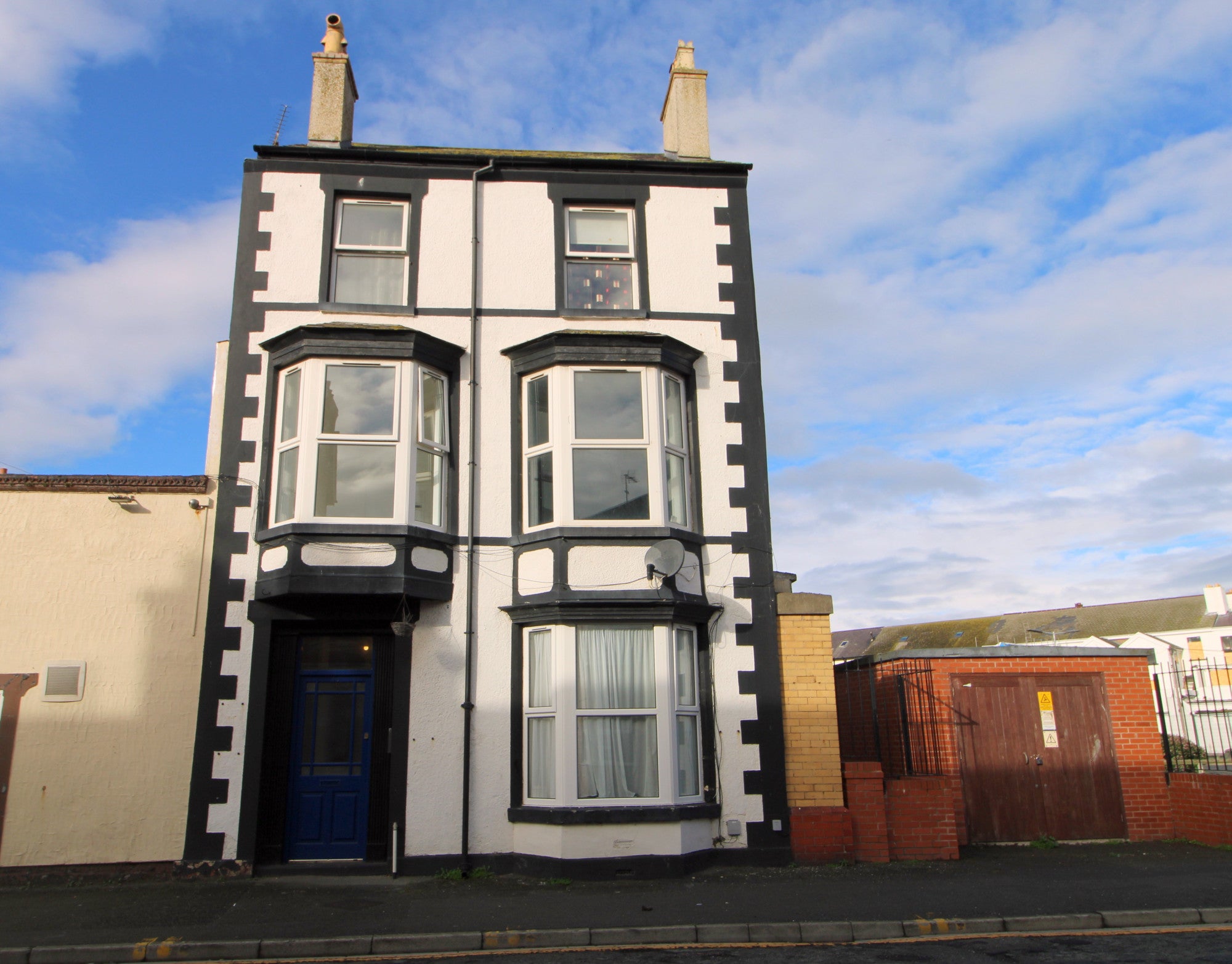 Flat Crescent Road in Rhyl