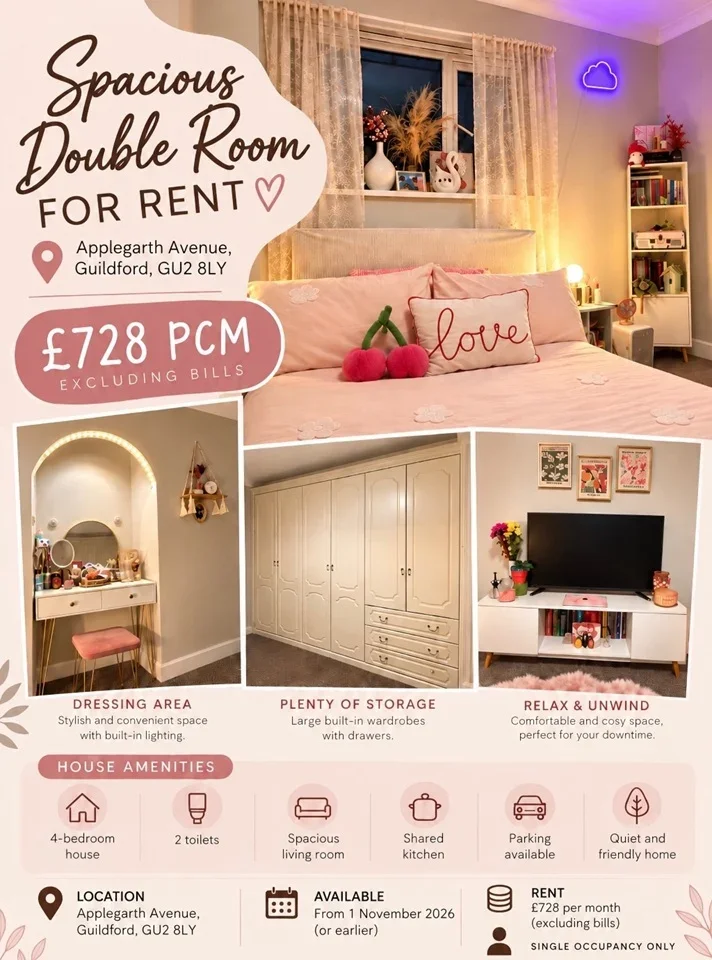 Room Applegarth Avenue in Guildford