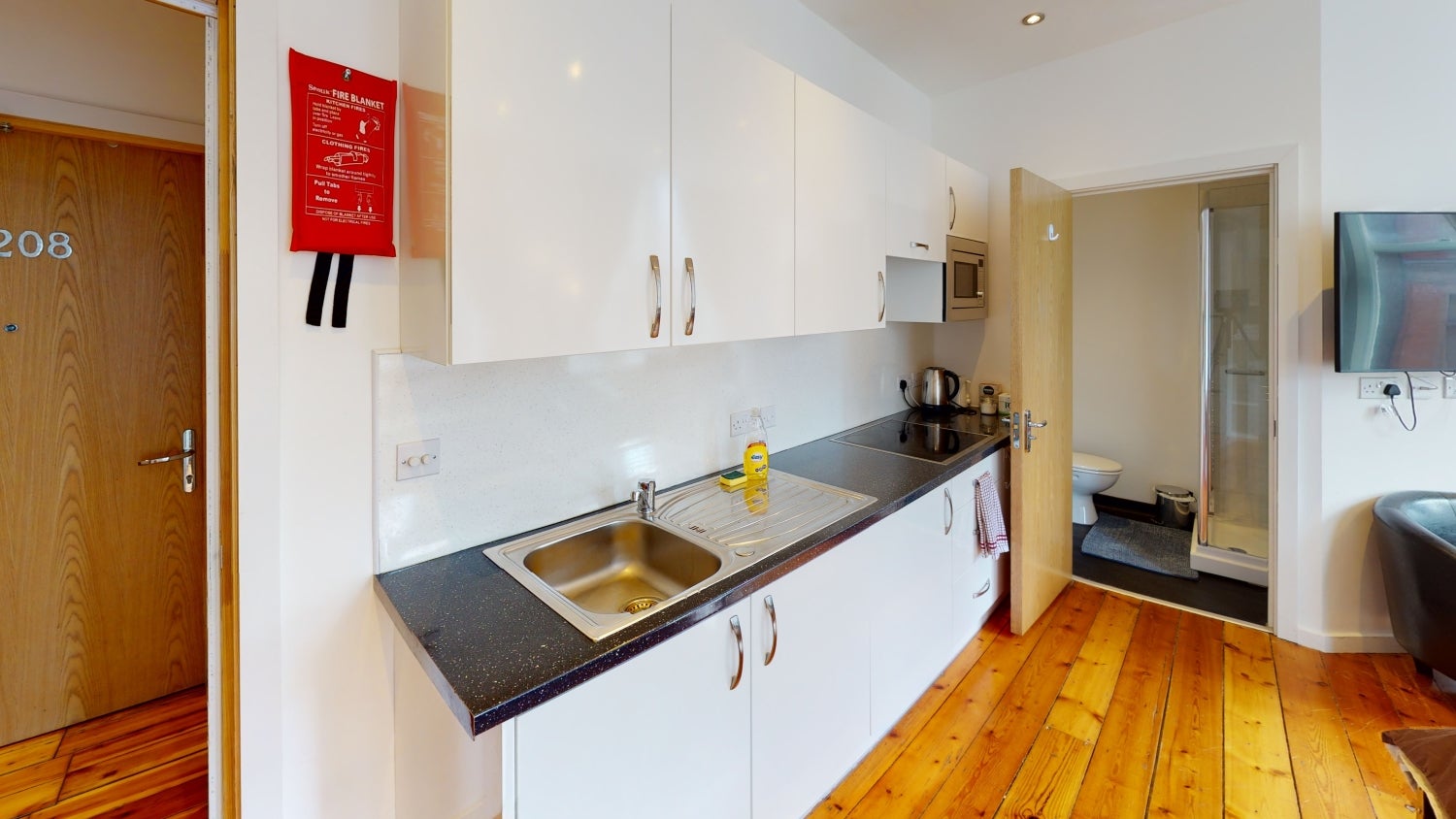 Flat Upper Parliament Street in Nottingham