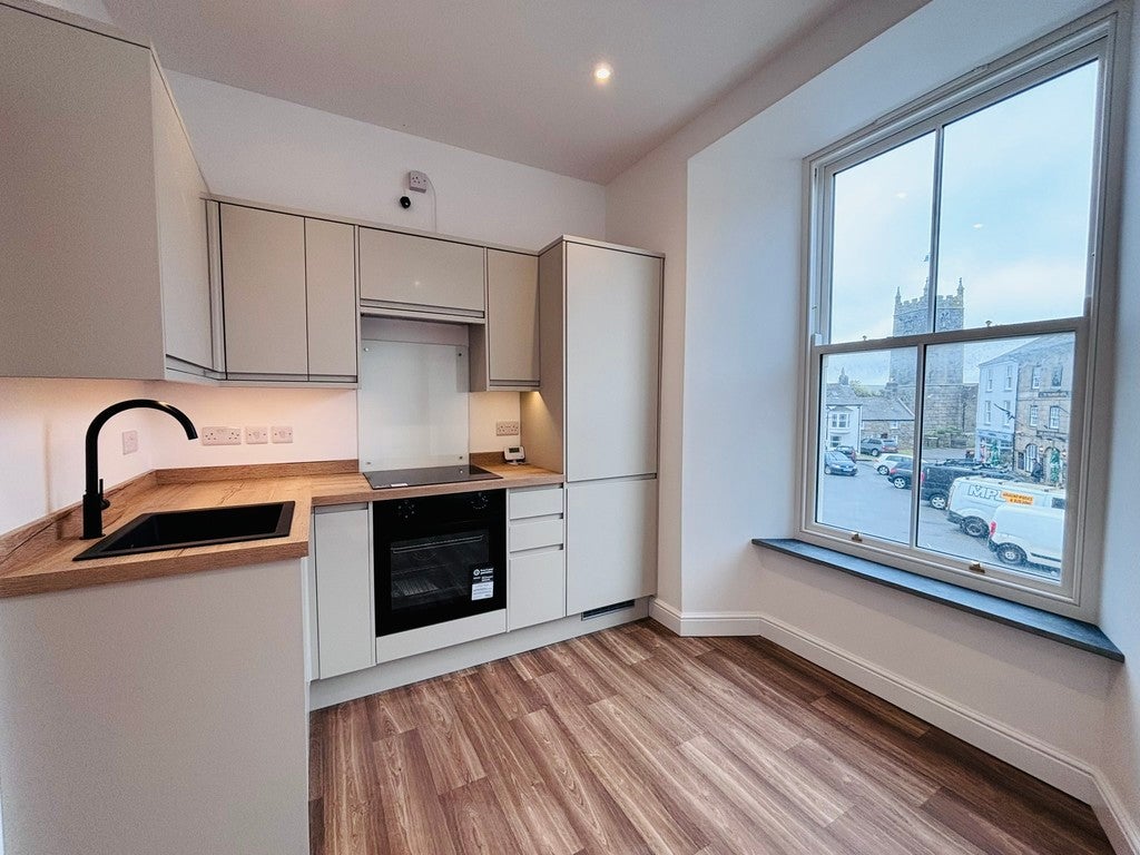 Flat Market Square in St Just