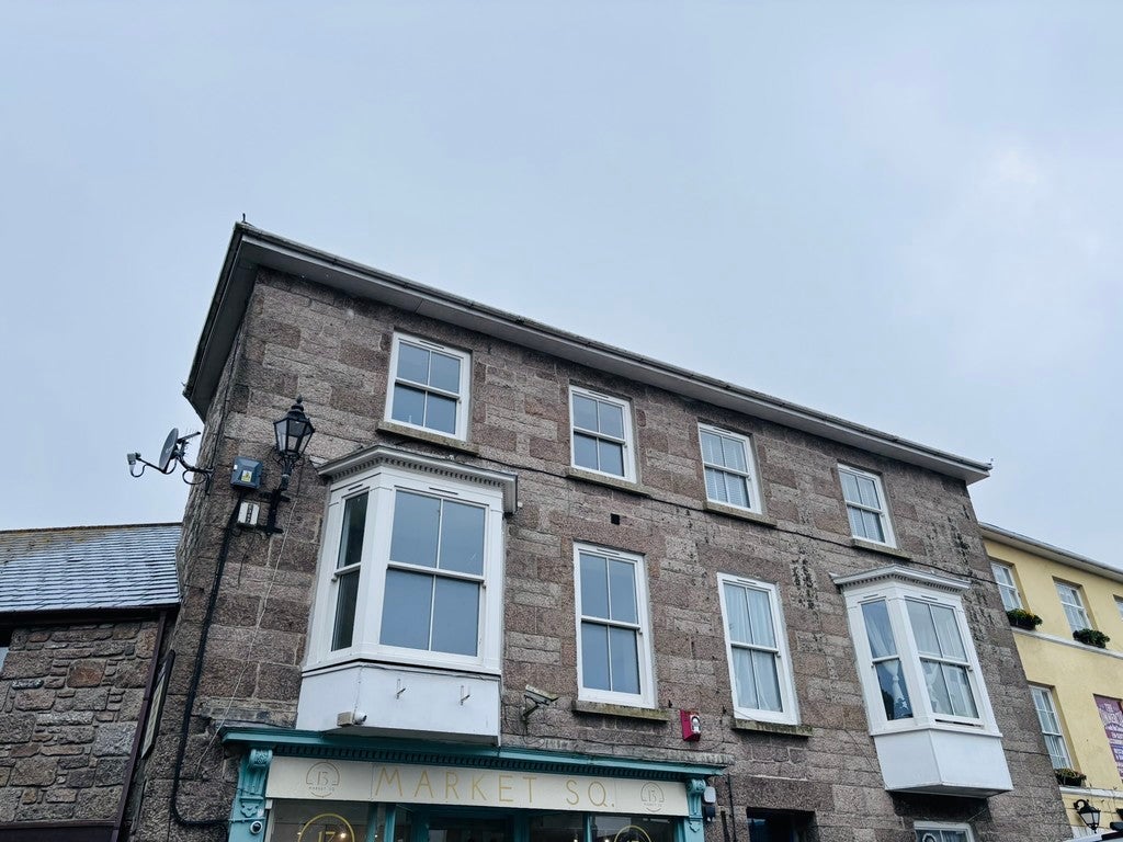Flat Market Square in St Just