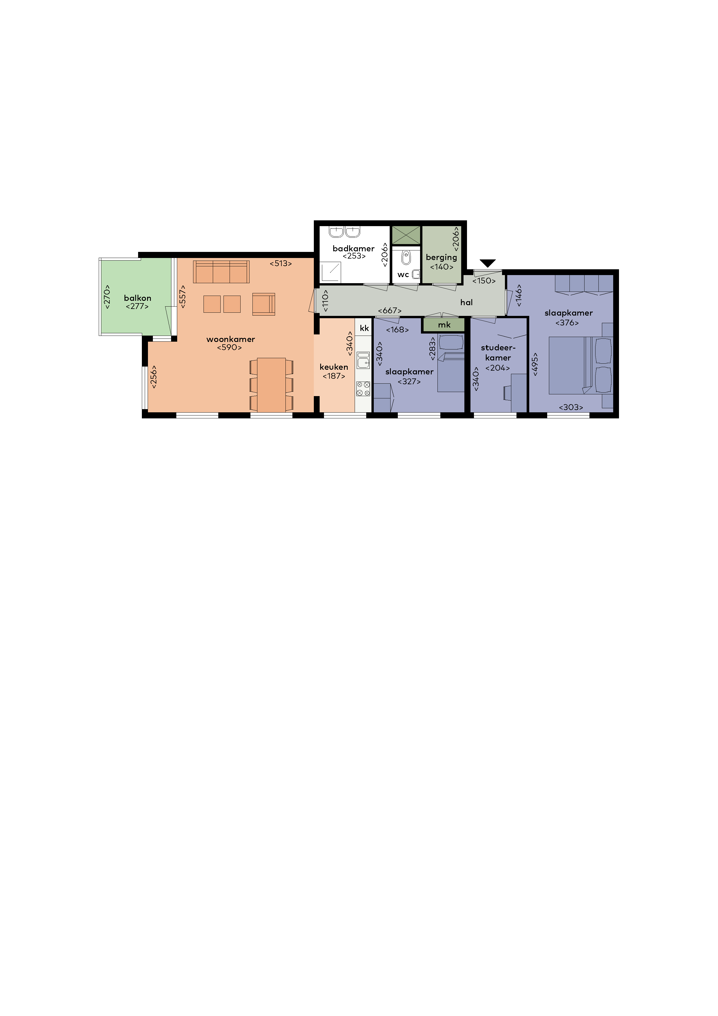 Appartement Henri Dunantstraat 294 in Amsterdam