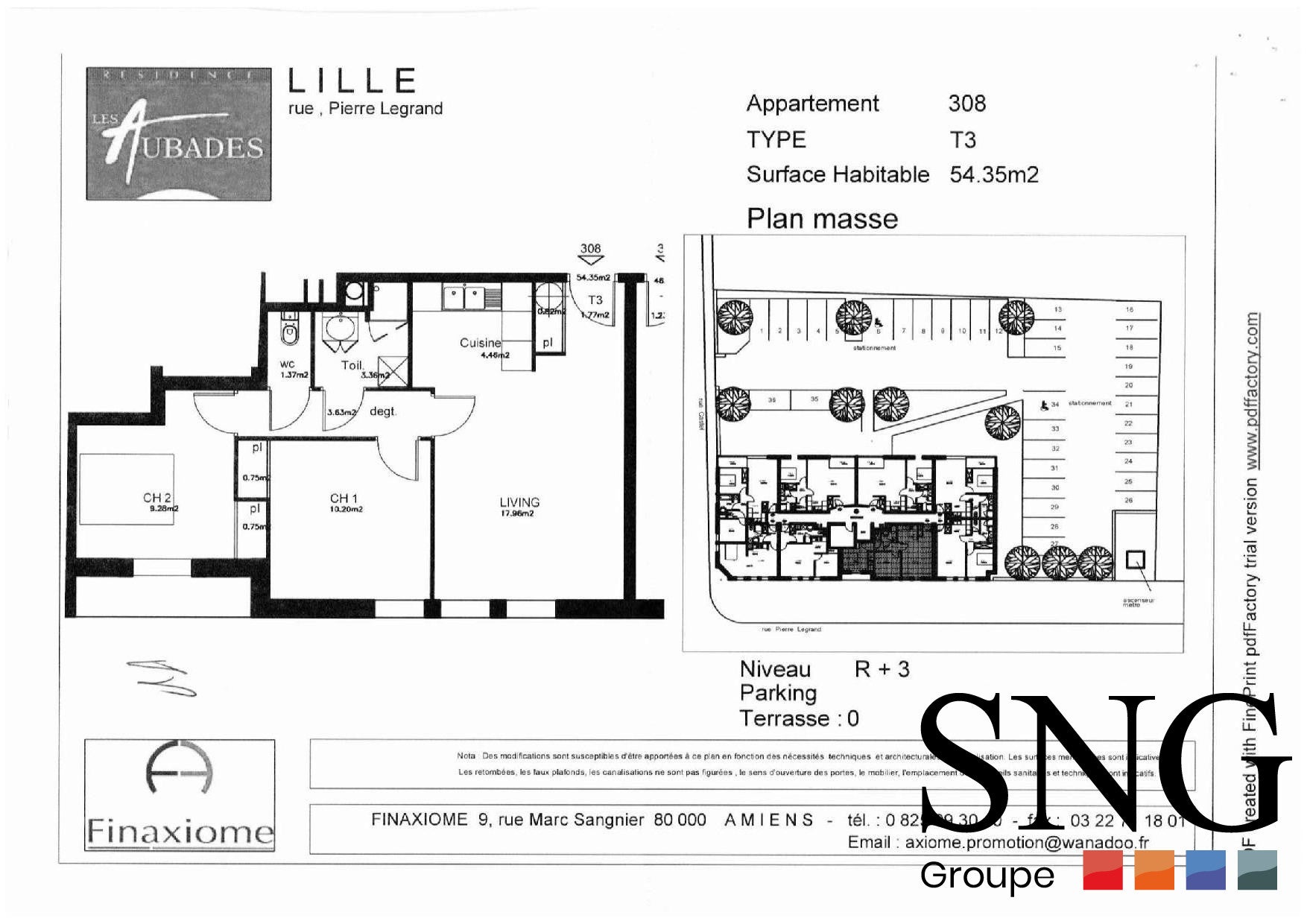 Flat Rue Pierre Legrand in Lille