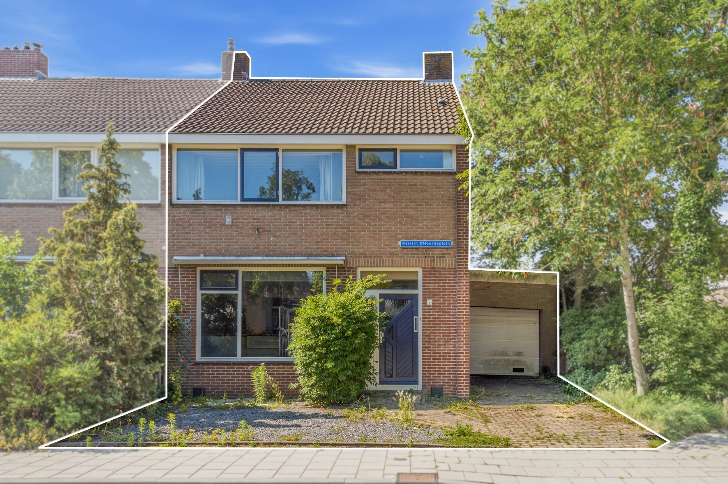 Huis Geleijn d'Hoorneplein 2 in Middelburg