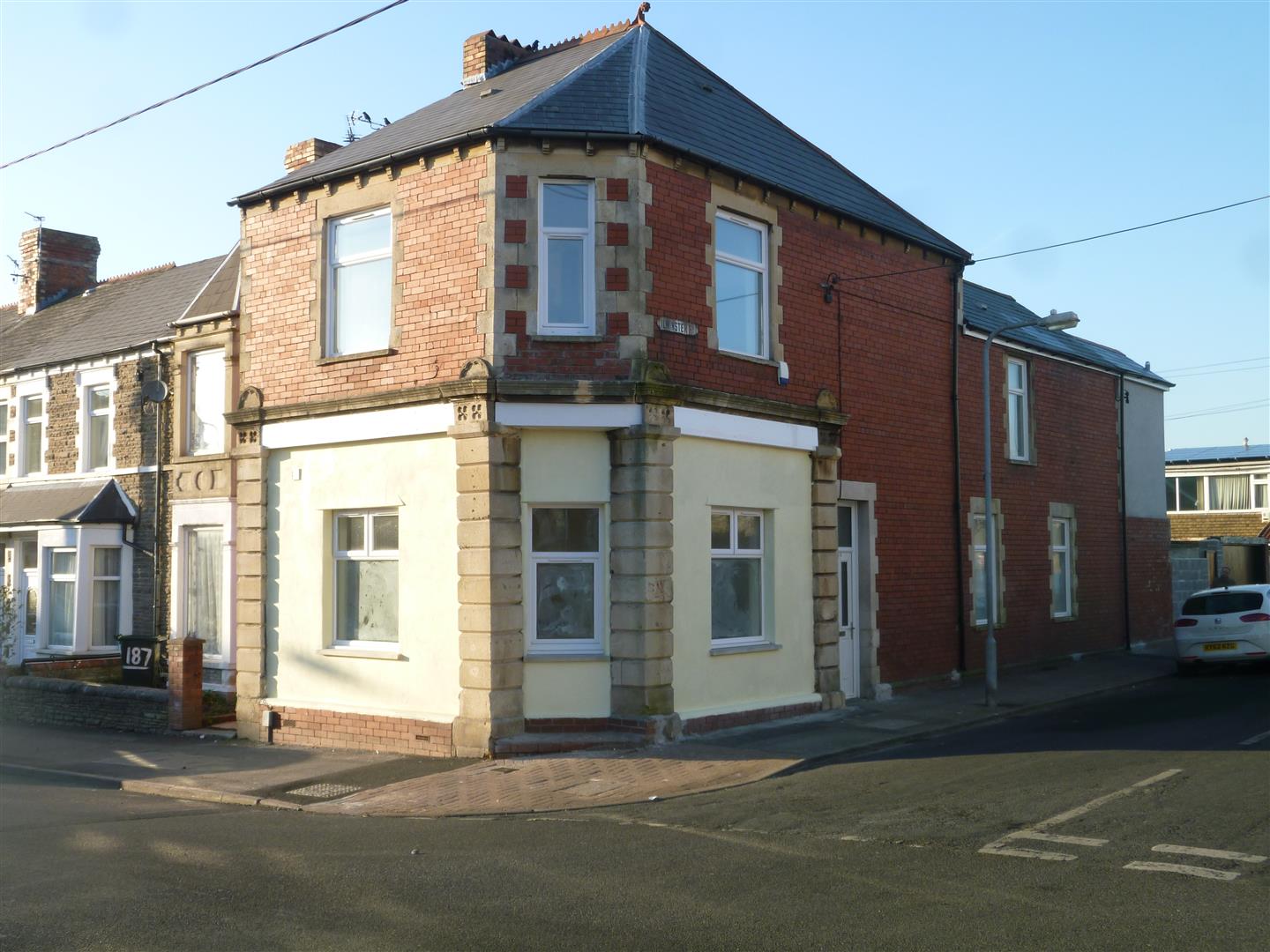 Flat Court Road in Barry