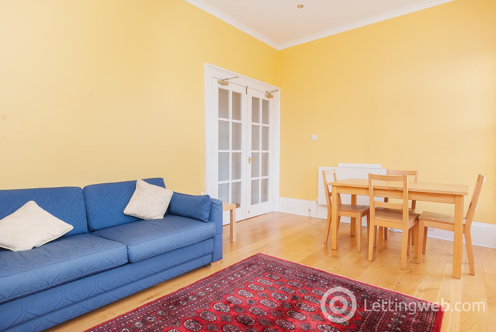 Flat Leith Walk in City of Edinburgh