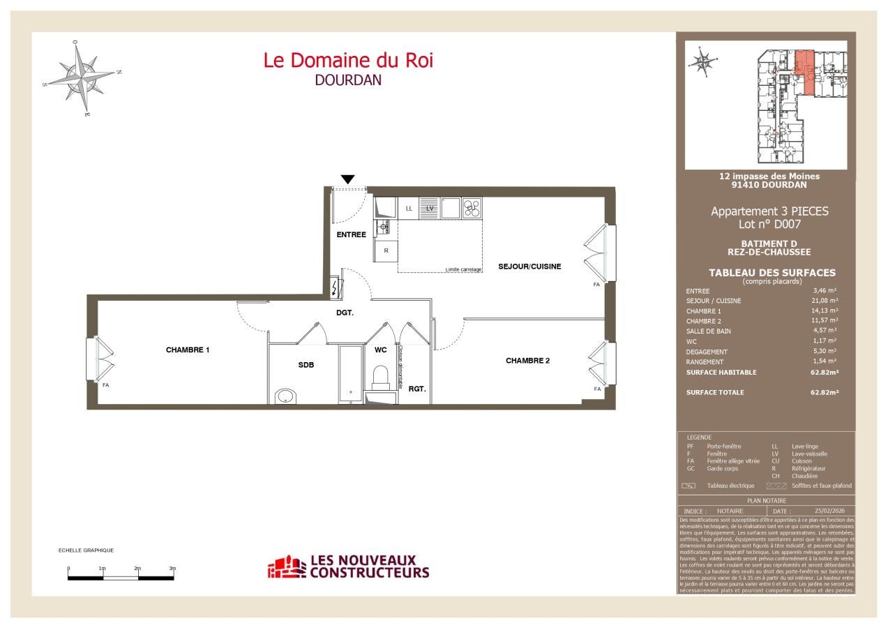 Flat Impasse des Moines in Dourdan