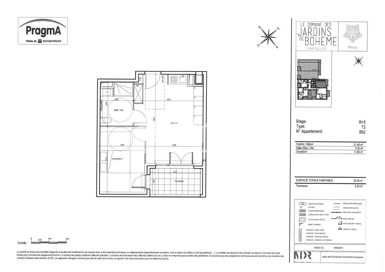Appartement Allée Léonie Bras à Montpellier