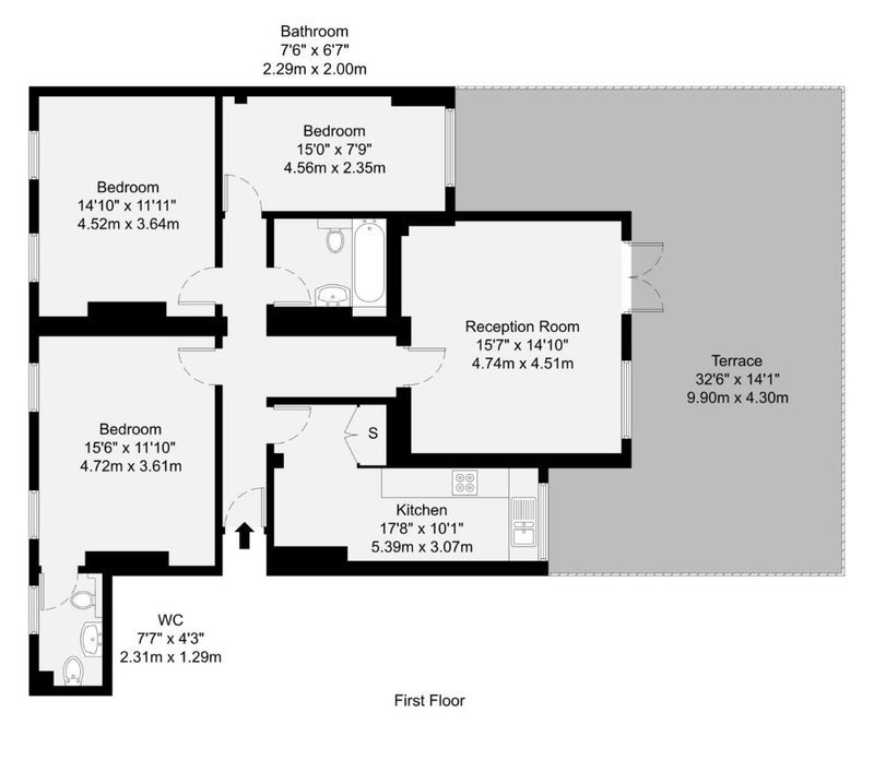 Room Weedington Road in Greater London