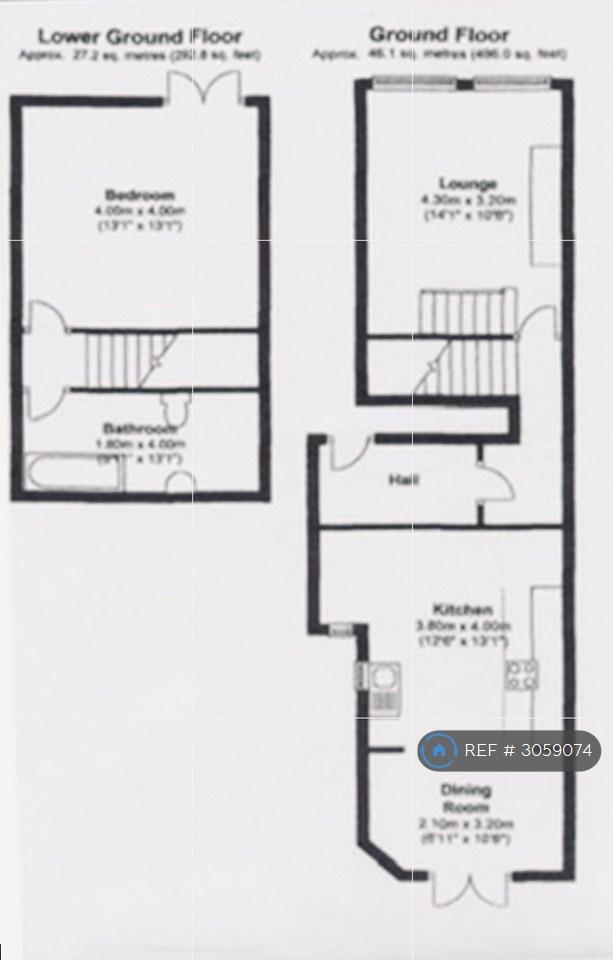 Flat Flaxman Road in London