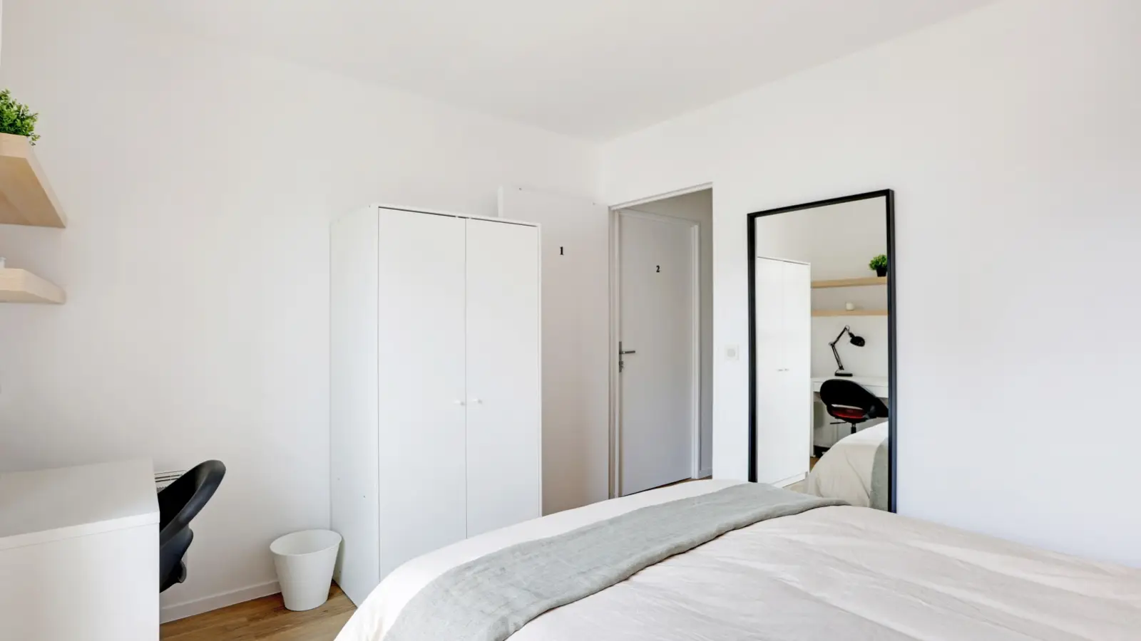 Chambre Rue de l'Abreuvoir à Courbevoie