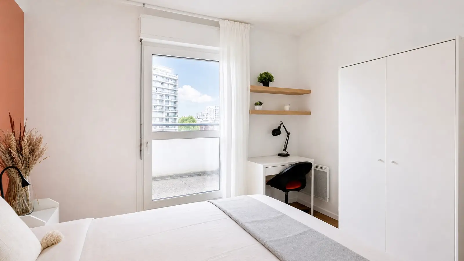Chambre Rue de l'Abreuvoir à Courbevoie