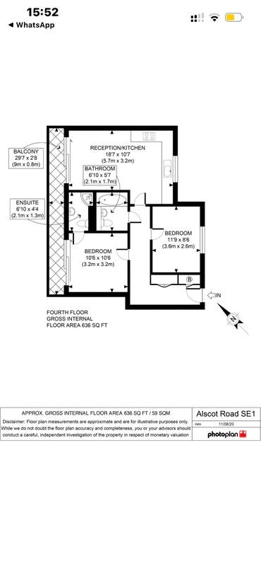 Room Alscot Road in Greater London