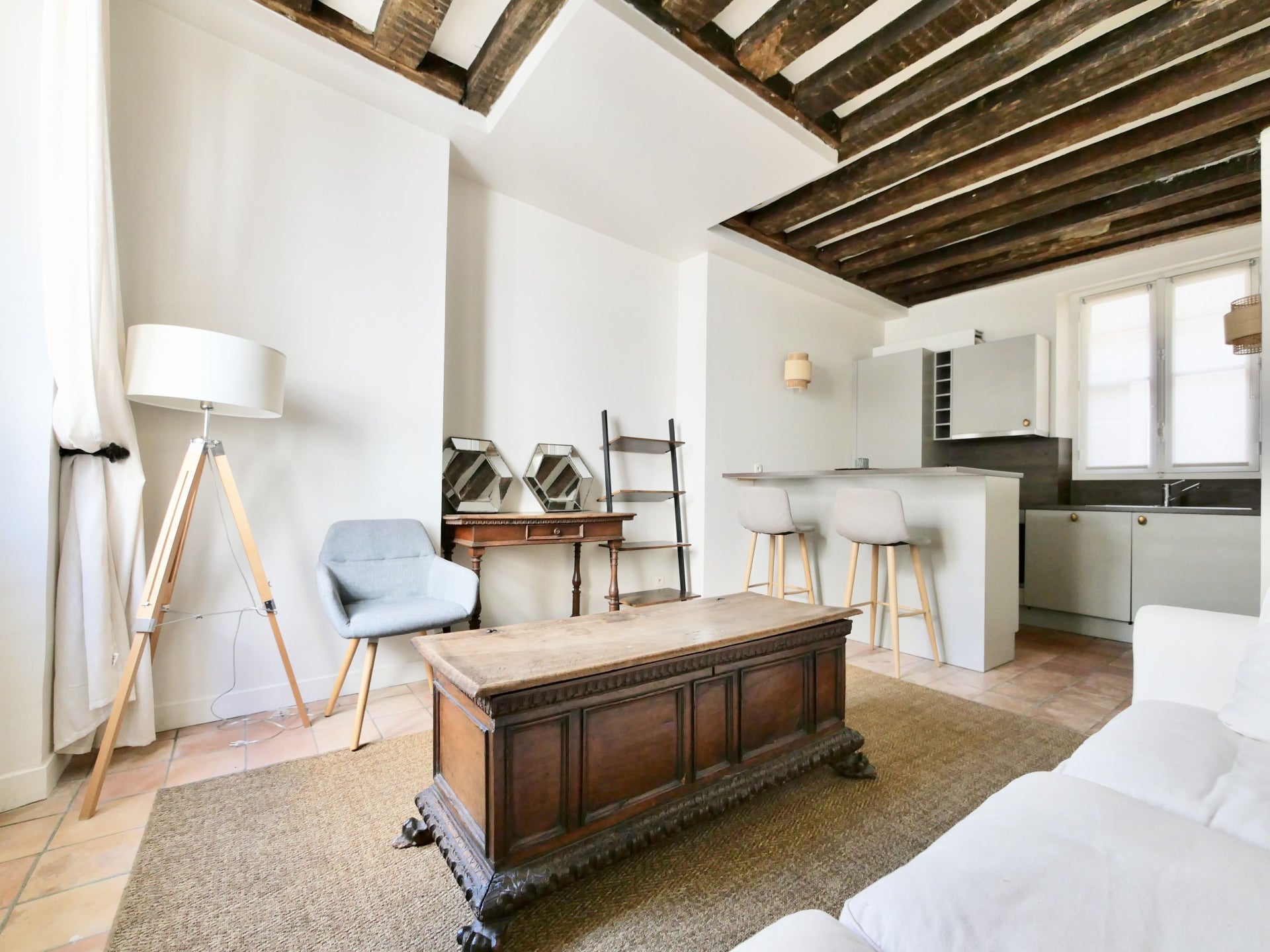 Flat Rue de la Parcheminerie in Paris
