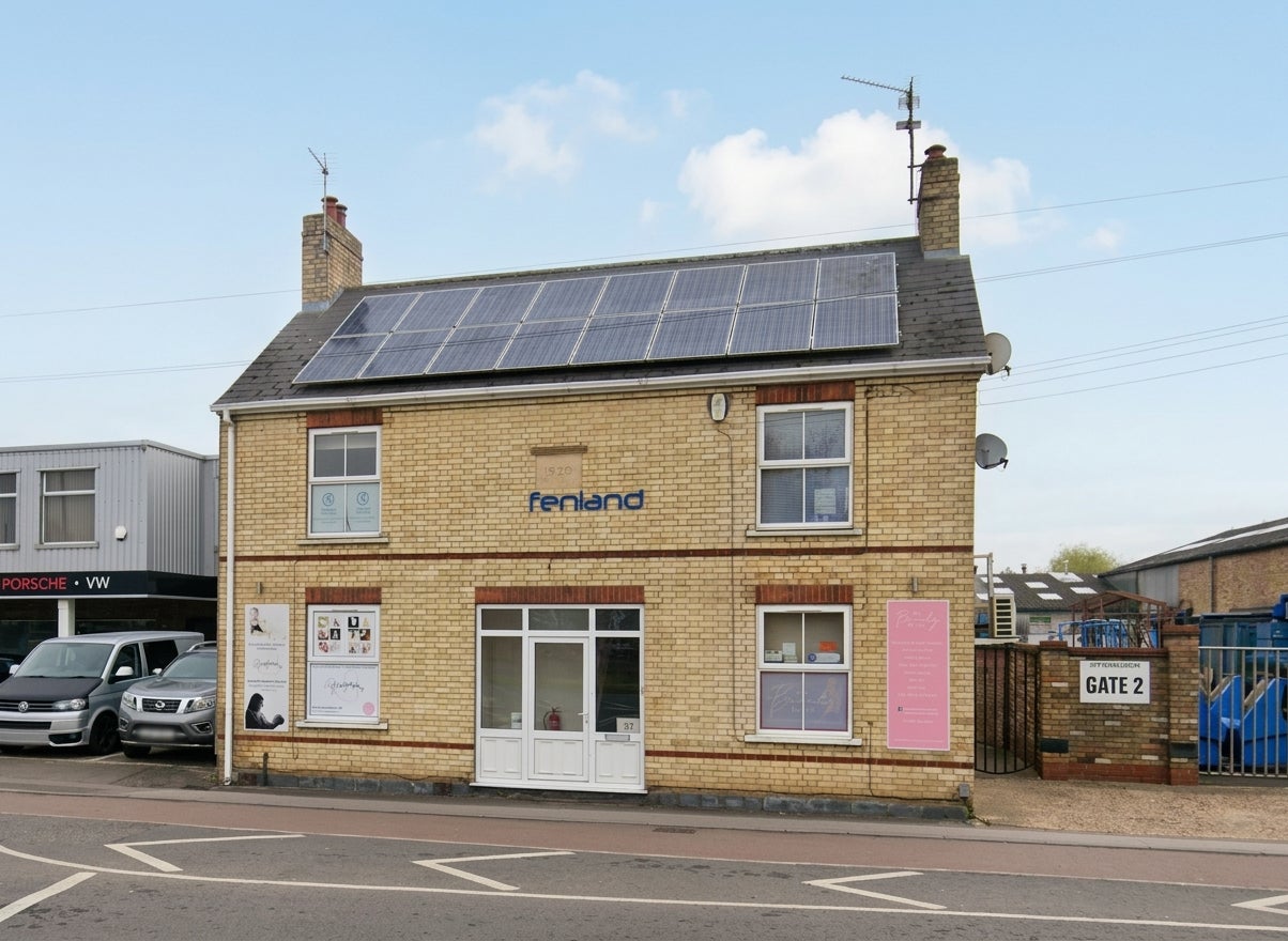 Flat Station Road in Ely