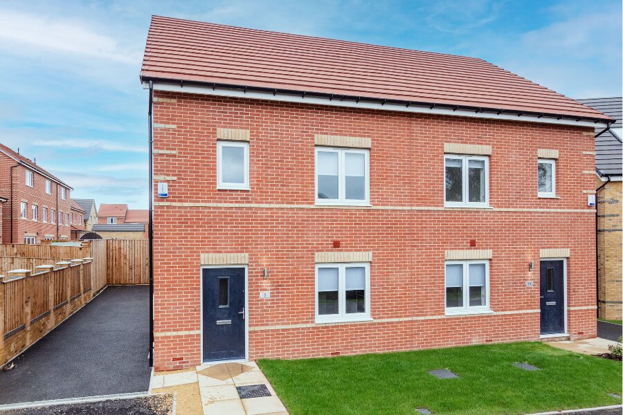 House Newlaithes Crescent in Normanton