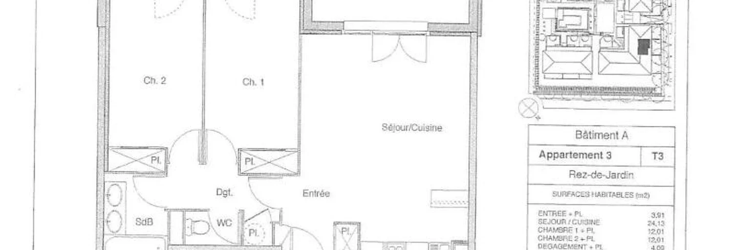 Appartement Allée de Tardieu à Saint-Orens-de-Gameville